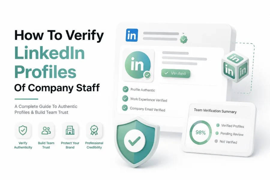How to Verify LinkedIn Profiles of Company Staff